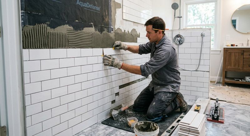 Bathroom Wall Tiling in Littleton, CO