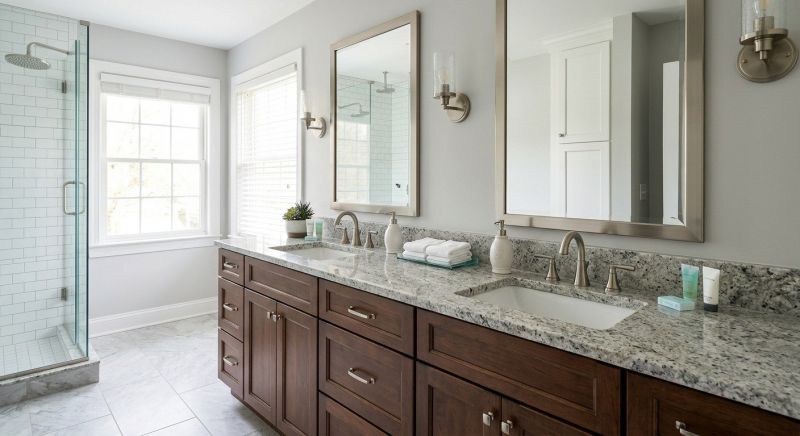 Granite Shower Installation in Portland, ME