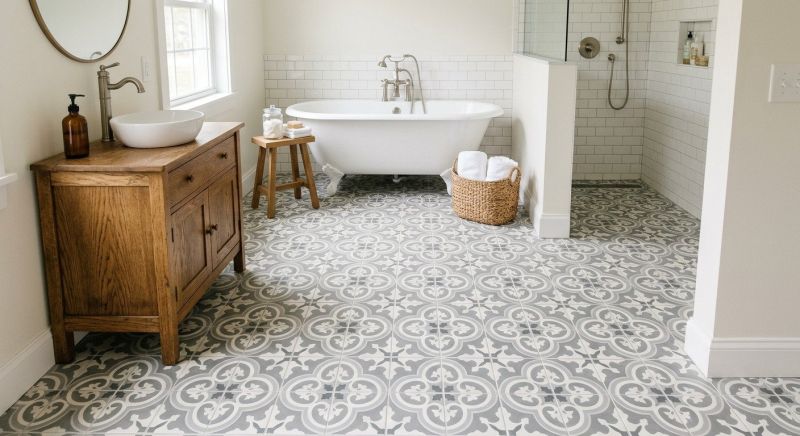 Restroom Floor Replacement in Baltimore, MD