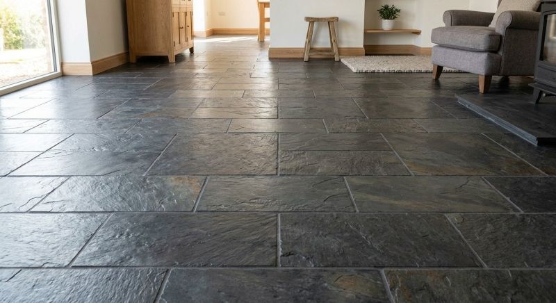 Slate Floor Installation in Overland Park, KS
