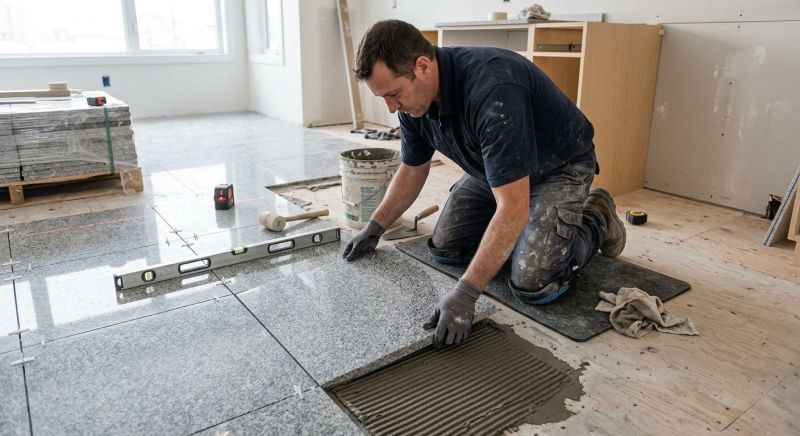 Terrazzo Flooring Installation in Alpharetta, GA